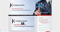 Desktop Screenshot of jkconsultants.com